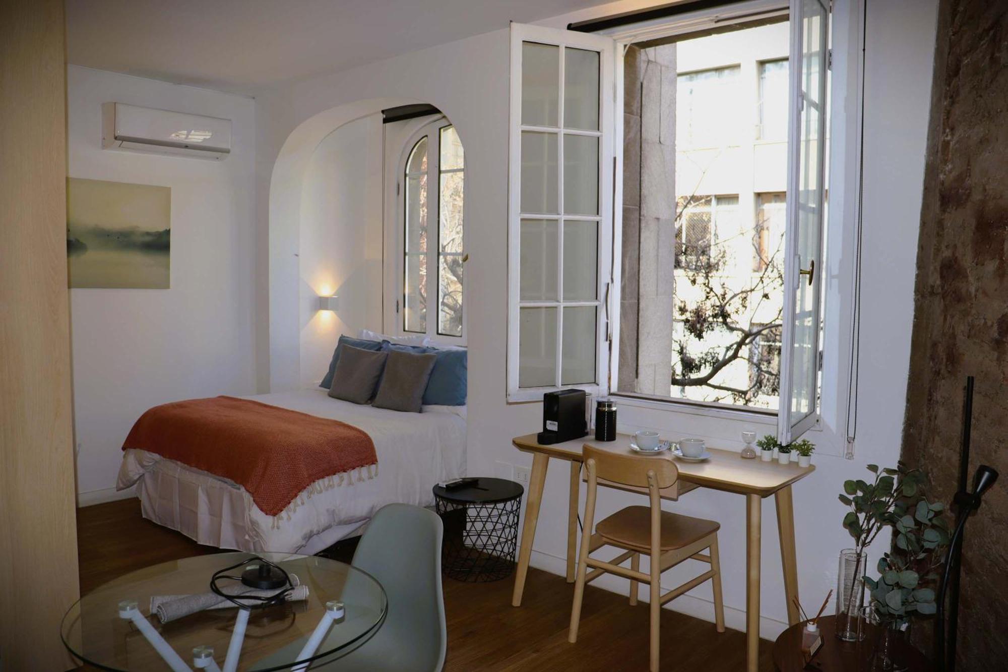 Hom I Amplio Y Luminoso Departamento En Barrio Lastarria Apartment